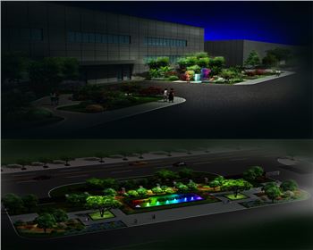 彩虹廠項目-夜景亮化設計